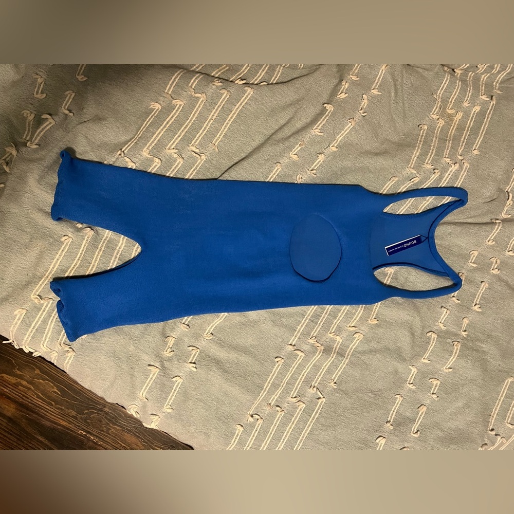Bound by bond-eye fitted romper with cut out